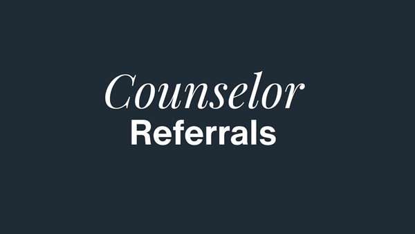 Counseling Referral